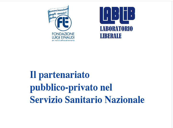 Il partenariato pubblico-privato nel Servizio Sanitario Nazionale