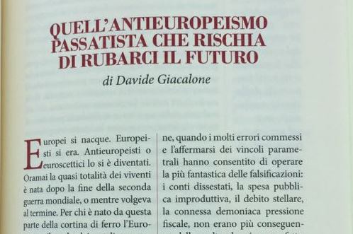 Quell’europeismo passatista che rischia di rubarci il futuro