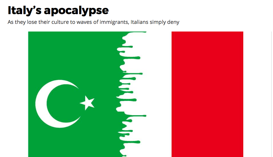 Apocalisse Italia: per il Washington Times è un Paese in forte declino