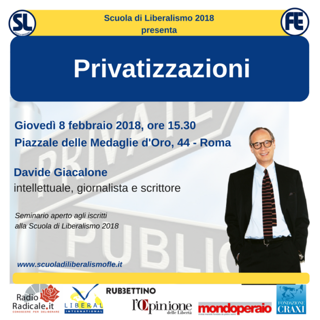 Privatization – Liberalism School 2018