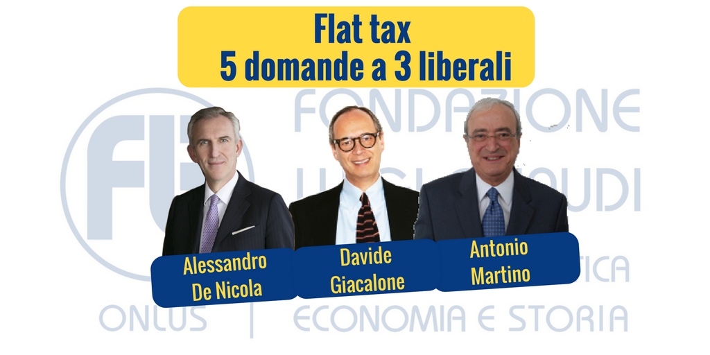 Flat tax, 5 domande a 3 liberali