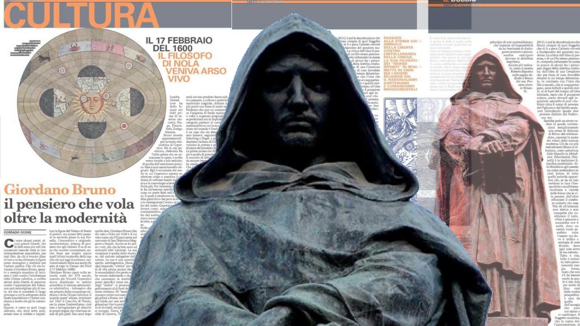 Giordano Bruno, il pensiero che vola oltre la modernità