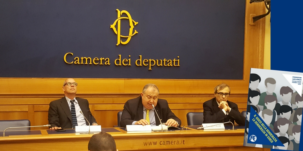 Presentato alla Camera dei deputati lo studio-ricerca della FLE