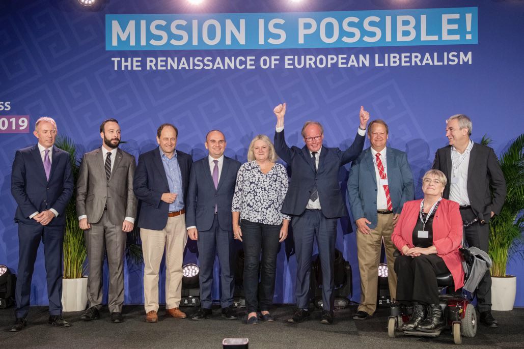 Hans Van Baalen elected as ALDE Party President. Italian liberal are enthusiastic