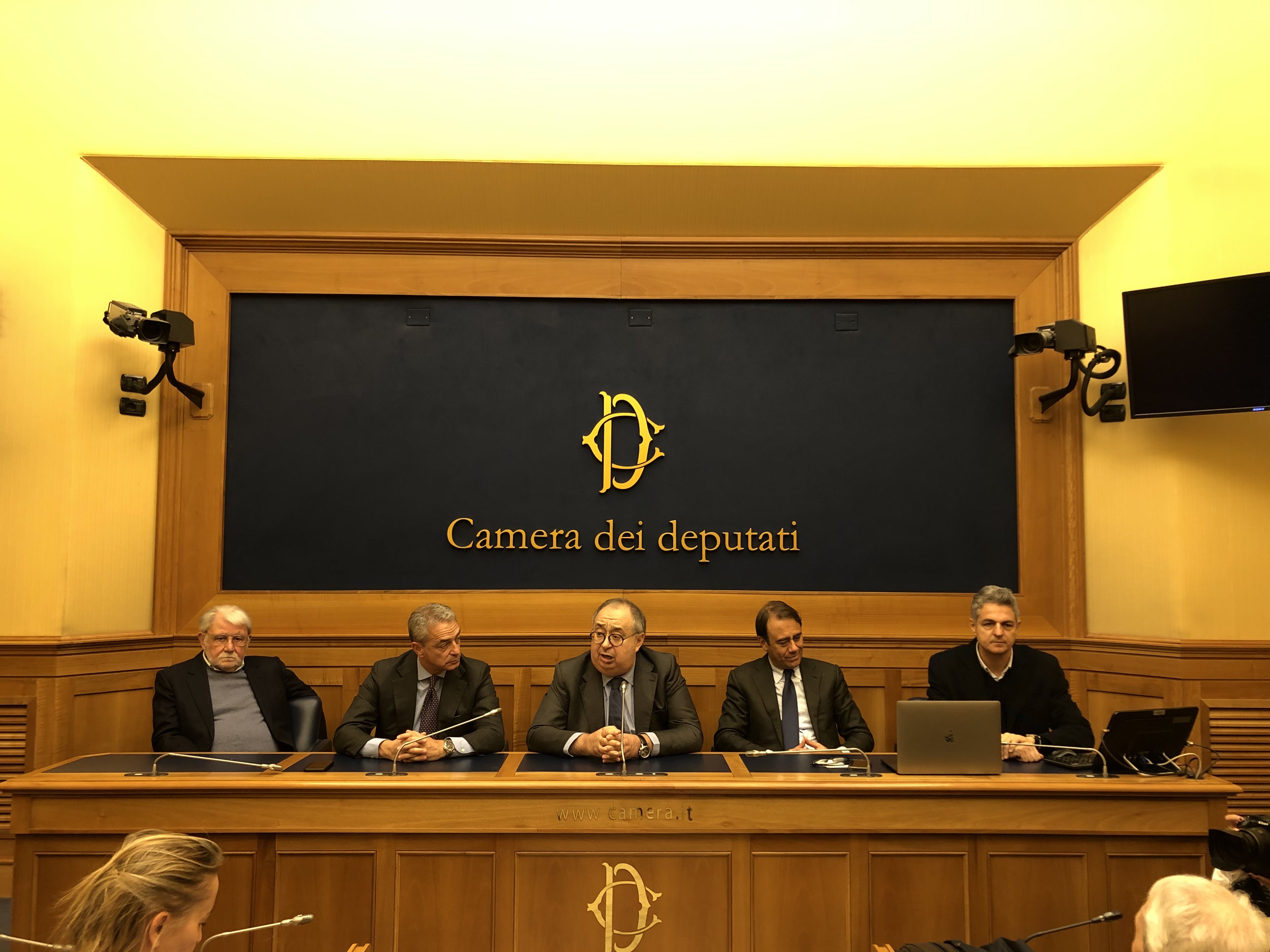 Luigi Einaudi Foundation present the committee against the reduction in number of parliamentarians