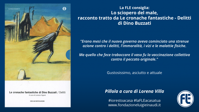 #FLEatHome – The strike of evil, a story taken from Le cronache fantastiche – “Crimes of Dino Buzzati”