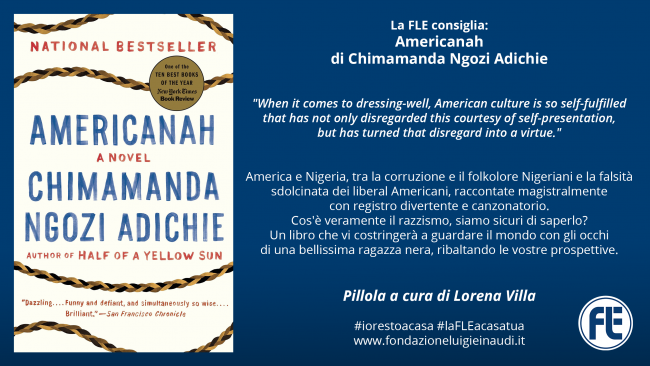 #laFLEacasatua – Pillola #7, Americanah