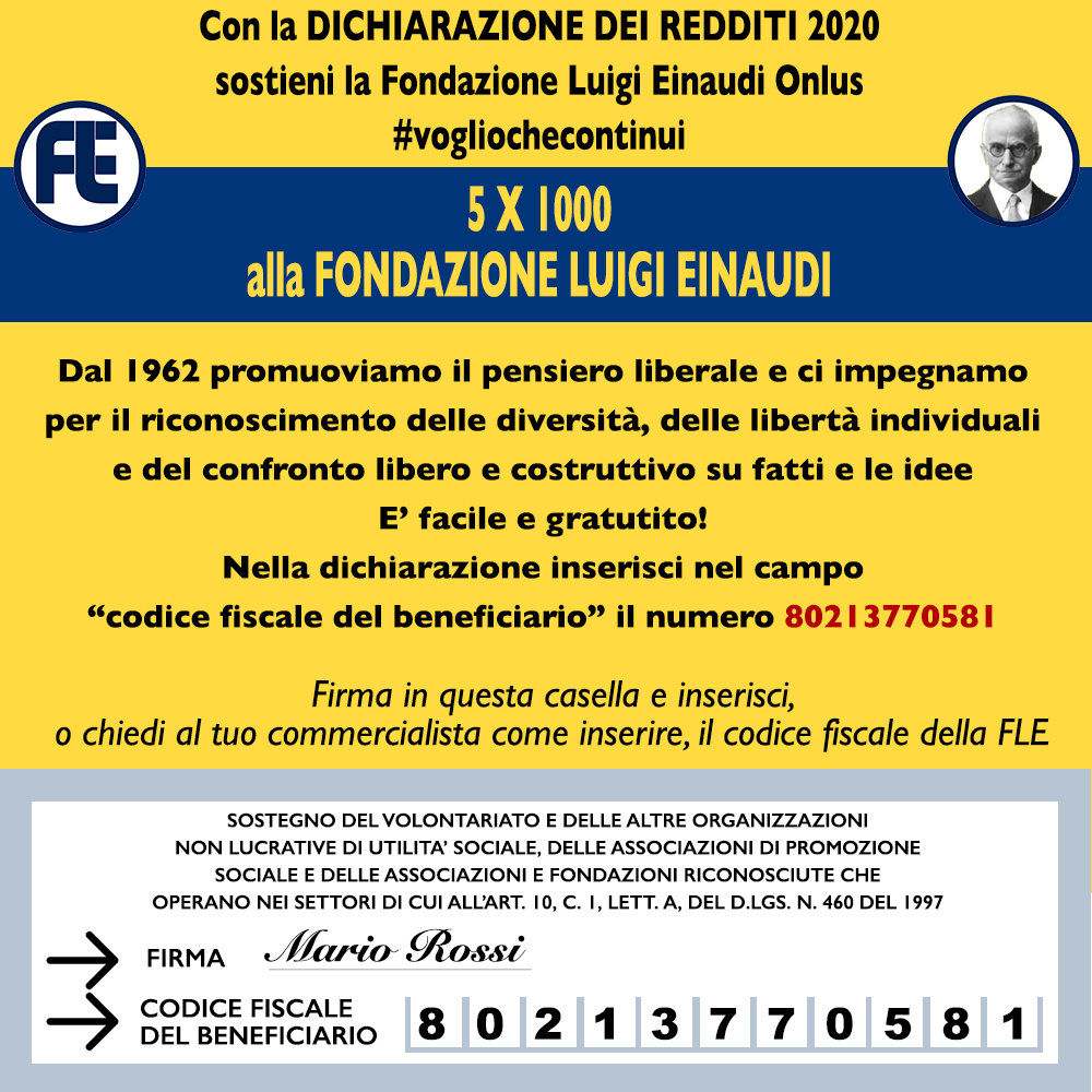 5×1000 alla Tua Fondazione