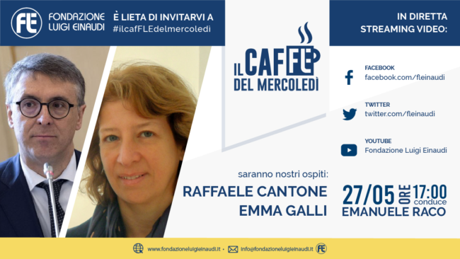 #ilcafFLEdelmercoledì – Raffaele Cantone ed Emma Galli