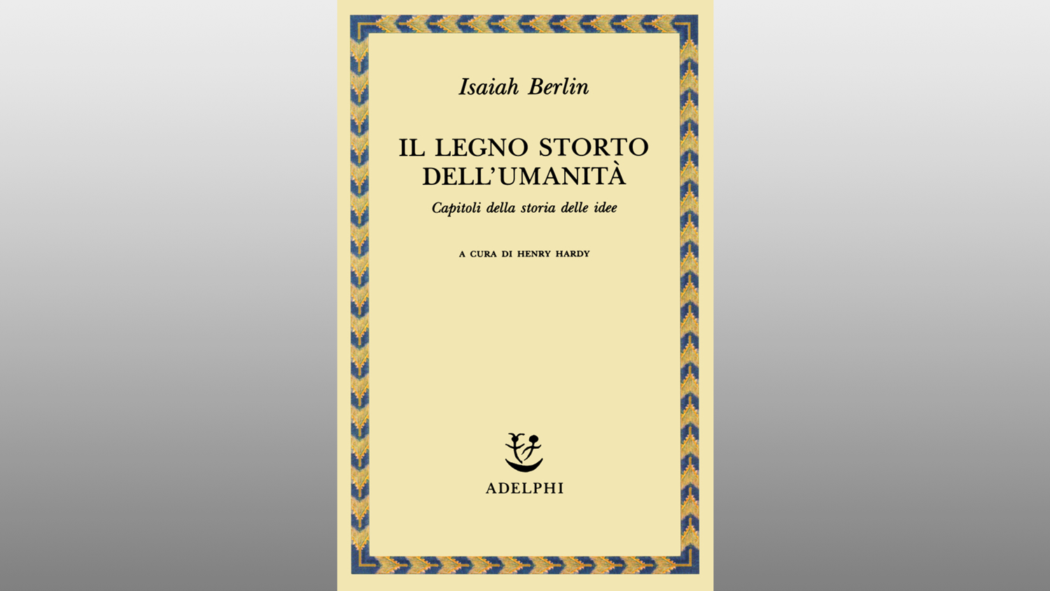 Michele Gerace legge “Il legno storto dell’umanità” di Isaiah Berlin