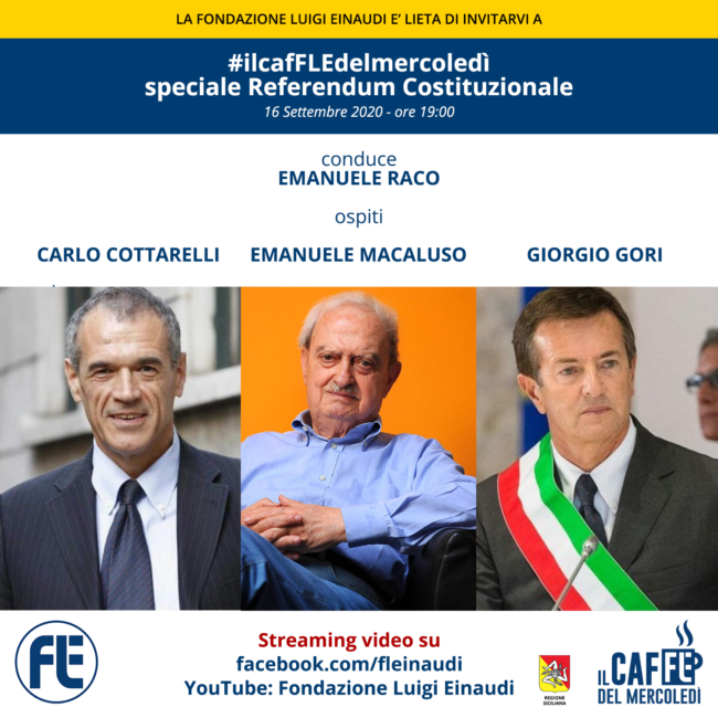 #ilcafFLEdelmercoledì – Cottarelli, Macaluso, Gori