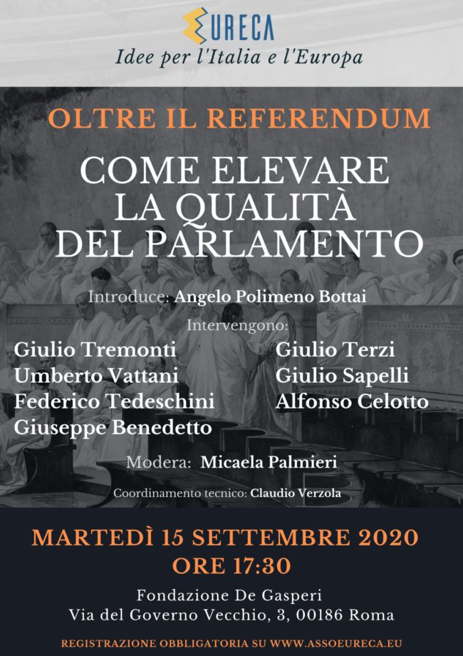Enhancing the quality of the Italian Parliament
