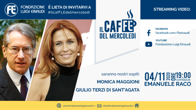 #ilcafFLEdelmercoledì – Giulio Terzi di Sant’Agata e Monica Maggioni