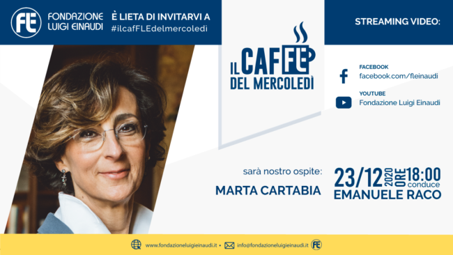 #ilcafFLEdelmercoledì – Marta Cartabia