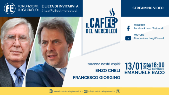 #ilcafFLEdelmercoledì – Enzo Cheli and Francesco Giorgino