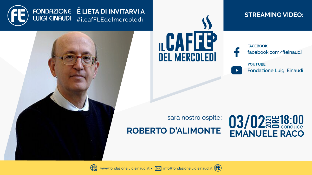 #ILCAFFLEDELMERCOLEDÌ – ROBERTO D’ALIMONTE