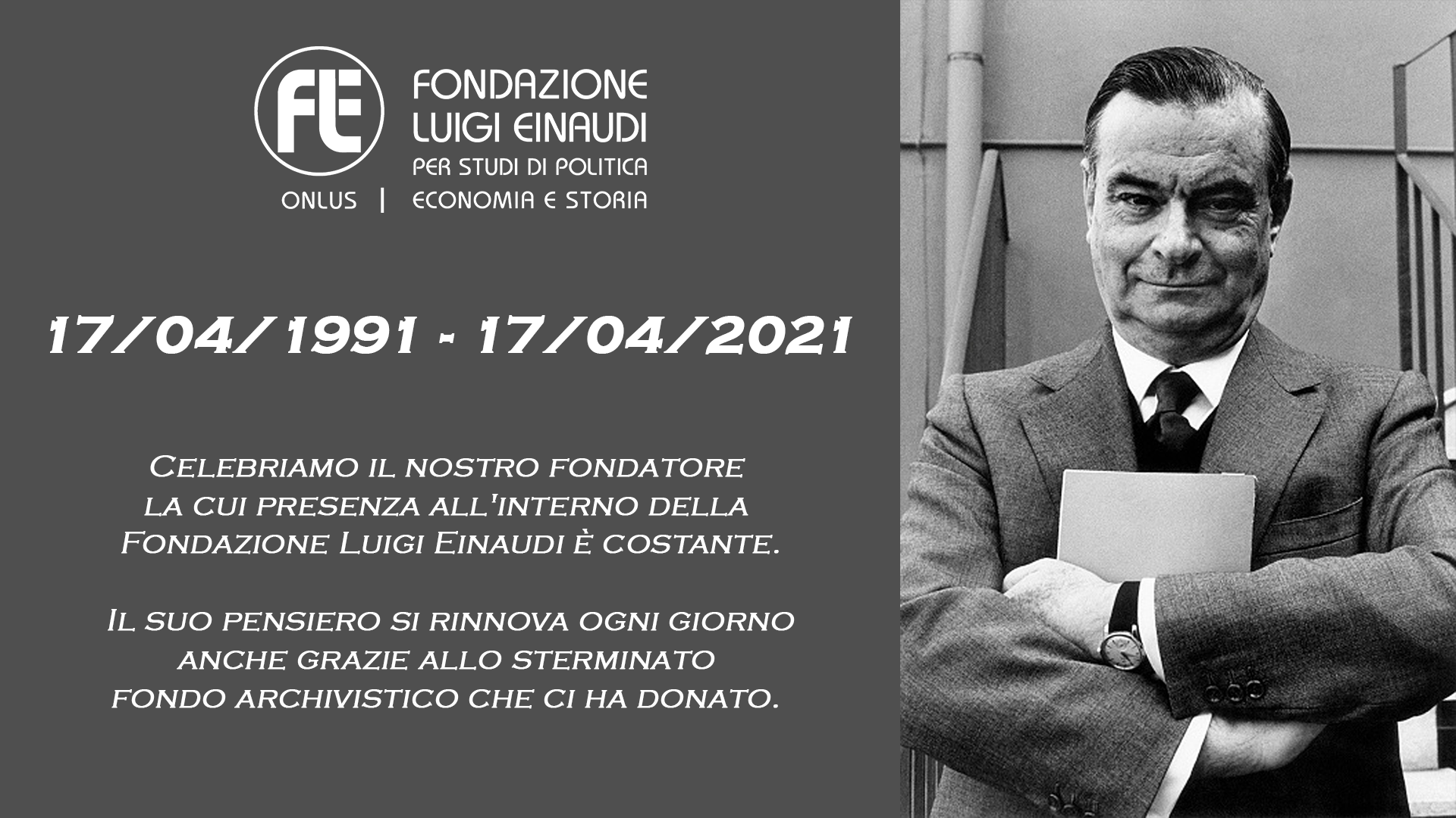 Celebrazione in onore di Giovanni Malagodi