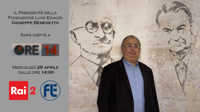 President Giuseppe Benedetto interview on April 28. Rai 2, 2 p.m.