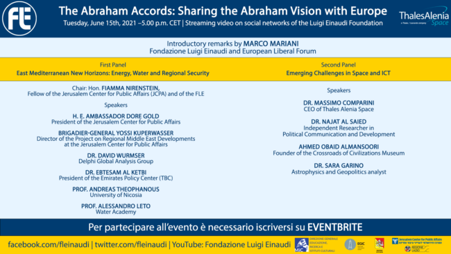 The Abraham Accords: Sharing the Abraham Vision with Europe