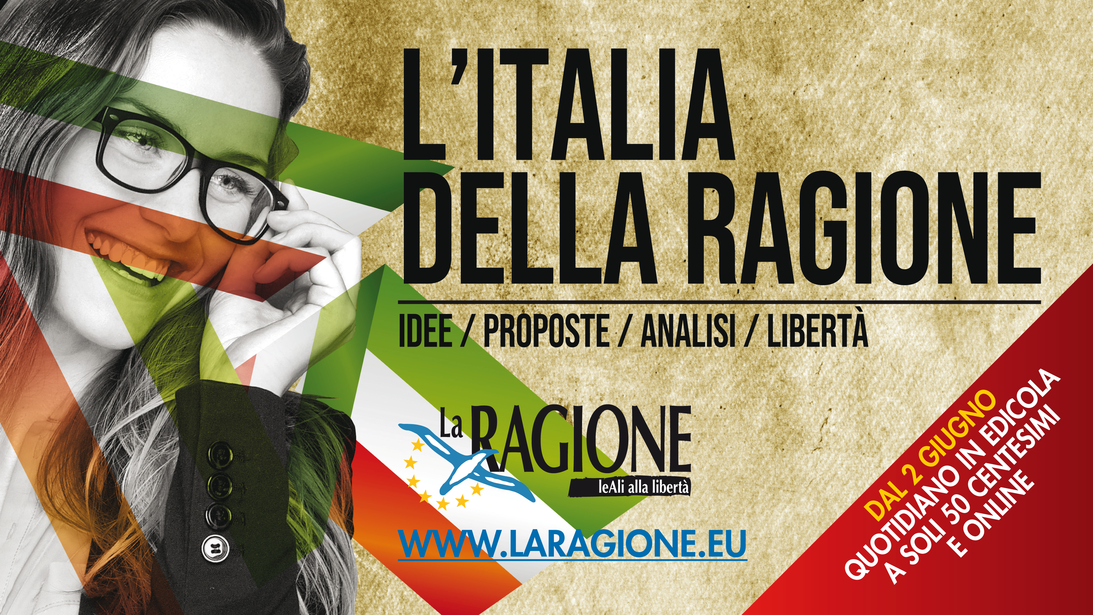 Presentation of the new daily newspaper “La Ragione” on June 2nd