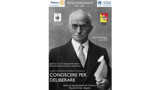 La libertà consapevole nel pensiero di Luigi Einaudi