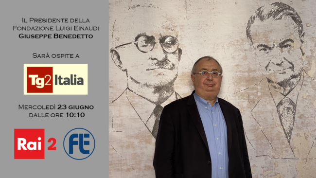 President Giuseppe Benedetto interview on Tg2Italia – Rai2 June 23 2021