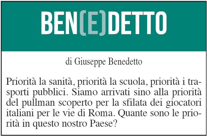 BEN(E)DETTO 16 luglio 2021