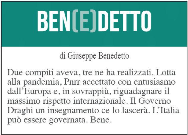 Ben(e)detto: 24 giugno 2021
