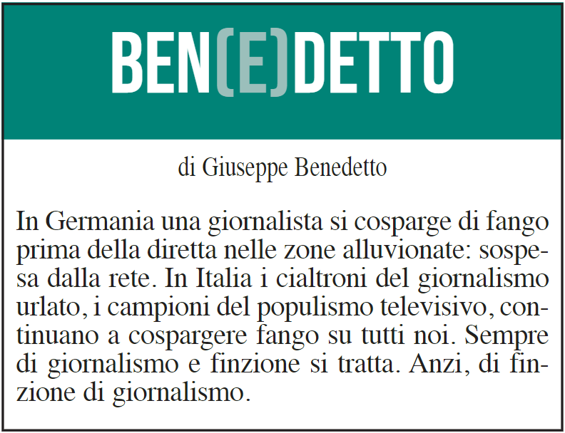 BEN(E)DETTO 27 luglio 2021