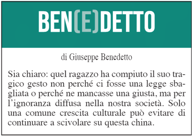 Ben(e)detto: 29 giugno 2021