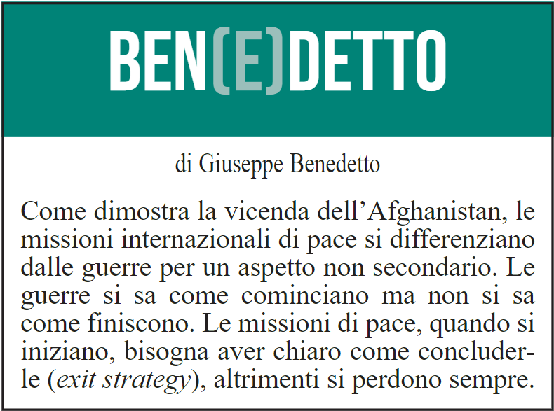 BEN(E)DETTO 17 agosto 2021