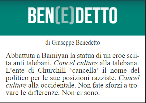 BEN(E)DETTO 15 settembre 2021