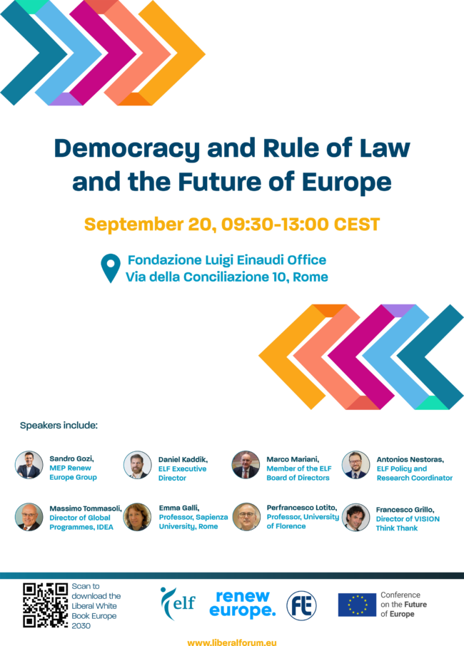 Democracy and Rule of Law and the Future of Europe