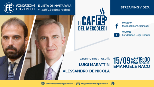 #ilcafFLEdelmercoledì – Luigi Marattin e Alessandro De Nicola