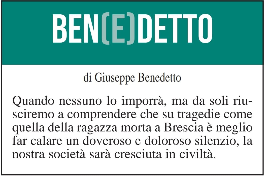 BEN(E)DETTO 19 ottobre 2021