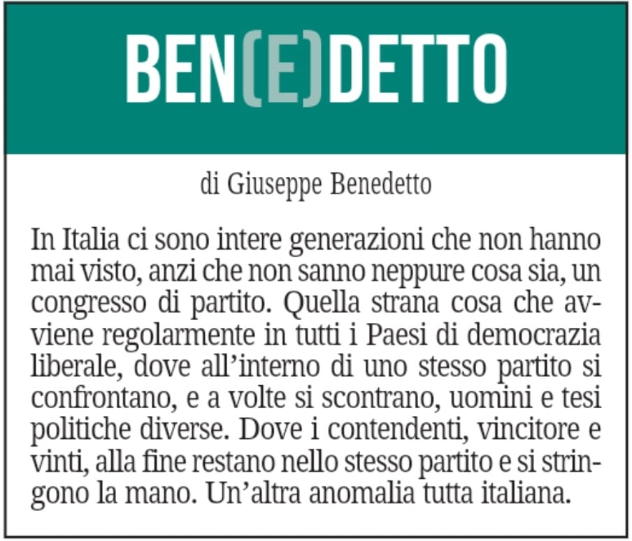 BEN(E)DETTO 17 novembre 2021