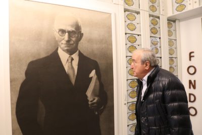 Antonio Martino in visita in Fondazione Luigi Einaudi