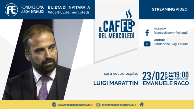 Il #cafFLEdelmercoledì ospita luigi marattin