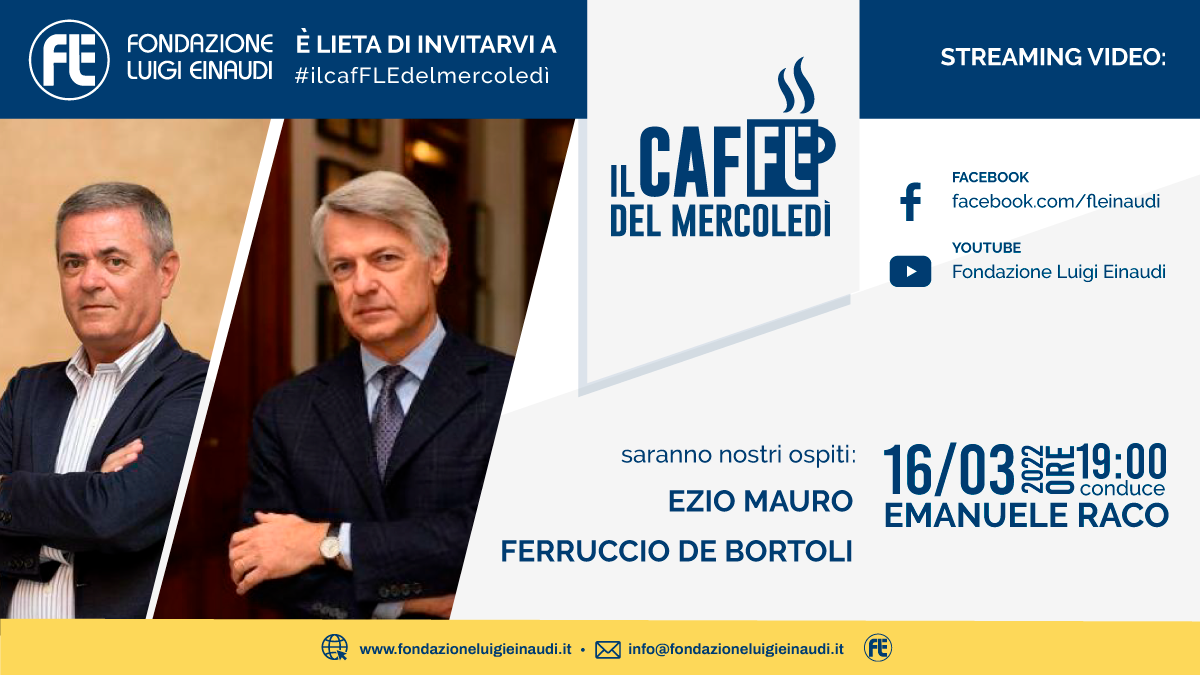 #ilcafFLEdelmercoledi – Ezio Mauro e Ferruccio De Bortoli