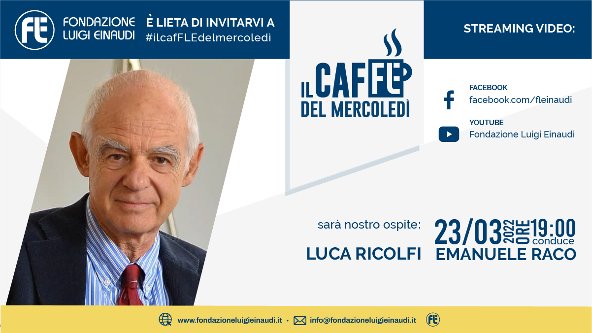 #ilcafFLEdelmercoledi – Luca Ricolfi