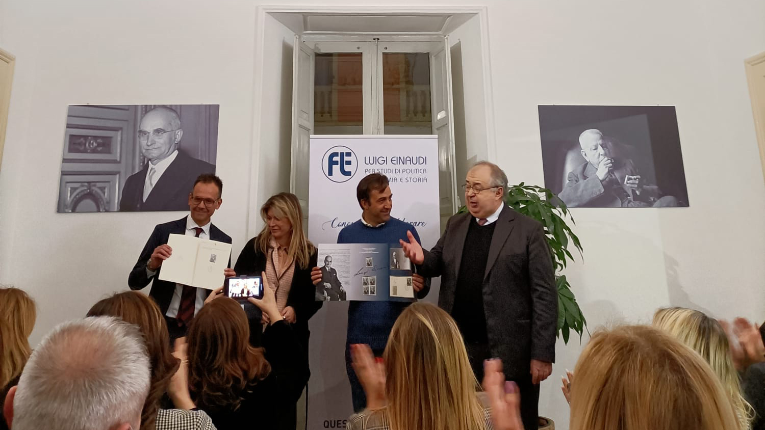 Opening of the Brandnew Luigi Einaudi Foundation Headquarter in Teramo