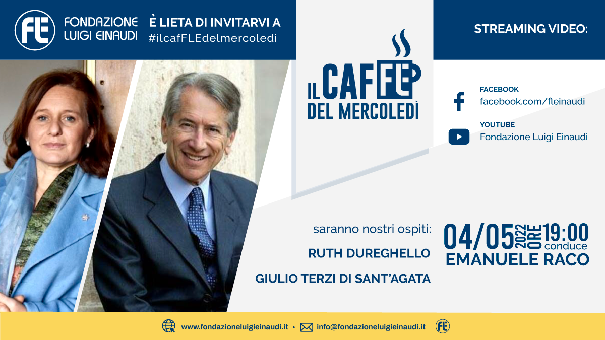 #ilcafFLEdelmercoledi – Ruth Dureghello e Giulio Terzi di Sant’Agata