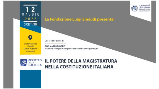 Il potere della magistratura nella Costituzione italiana