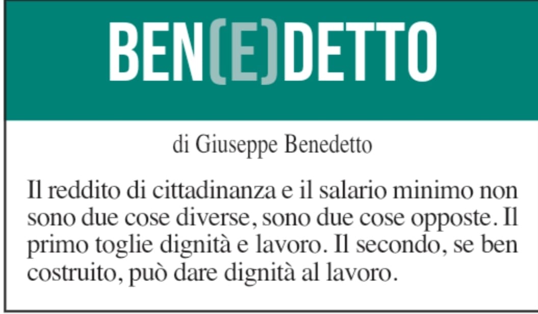 BEN(E)DETTO 7 giugno 2022