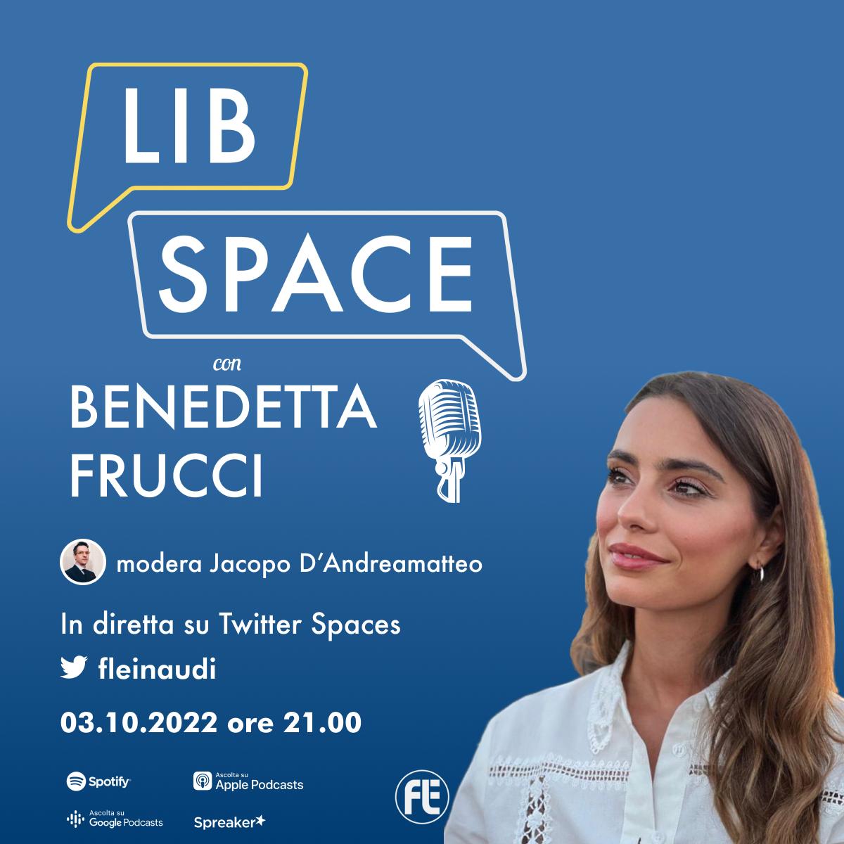 LibSpace con Benedetta Frucci