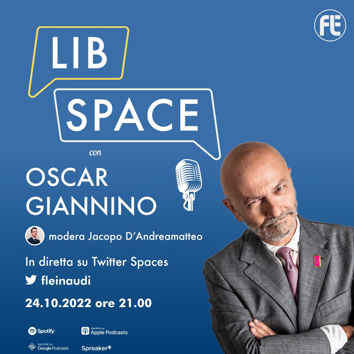 LibSpace con Oscar Giannino