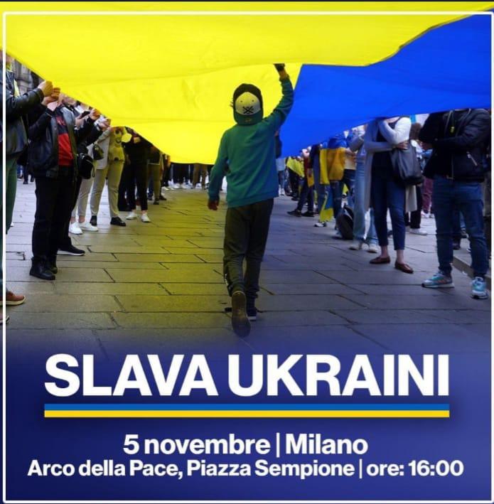Manifestazione “Slava Ukraini”