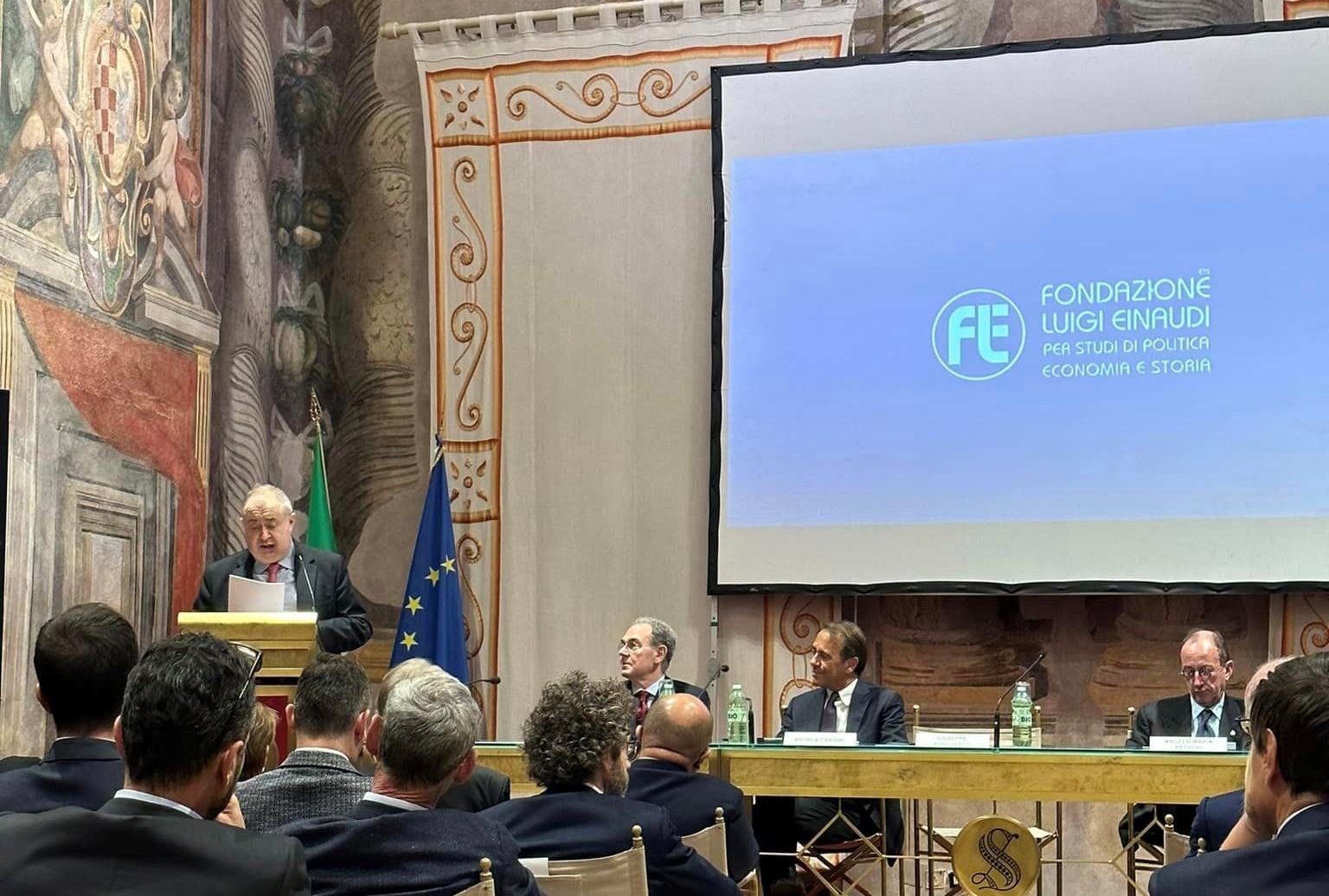 La Fondazione Luigi Einaudi compie 60 anni: evento a Roma col pescarese D’Andreamatteo