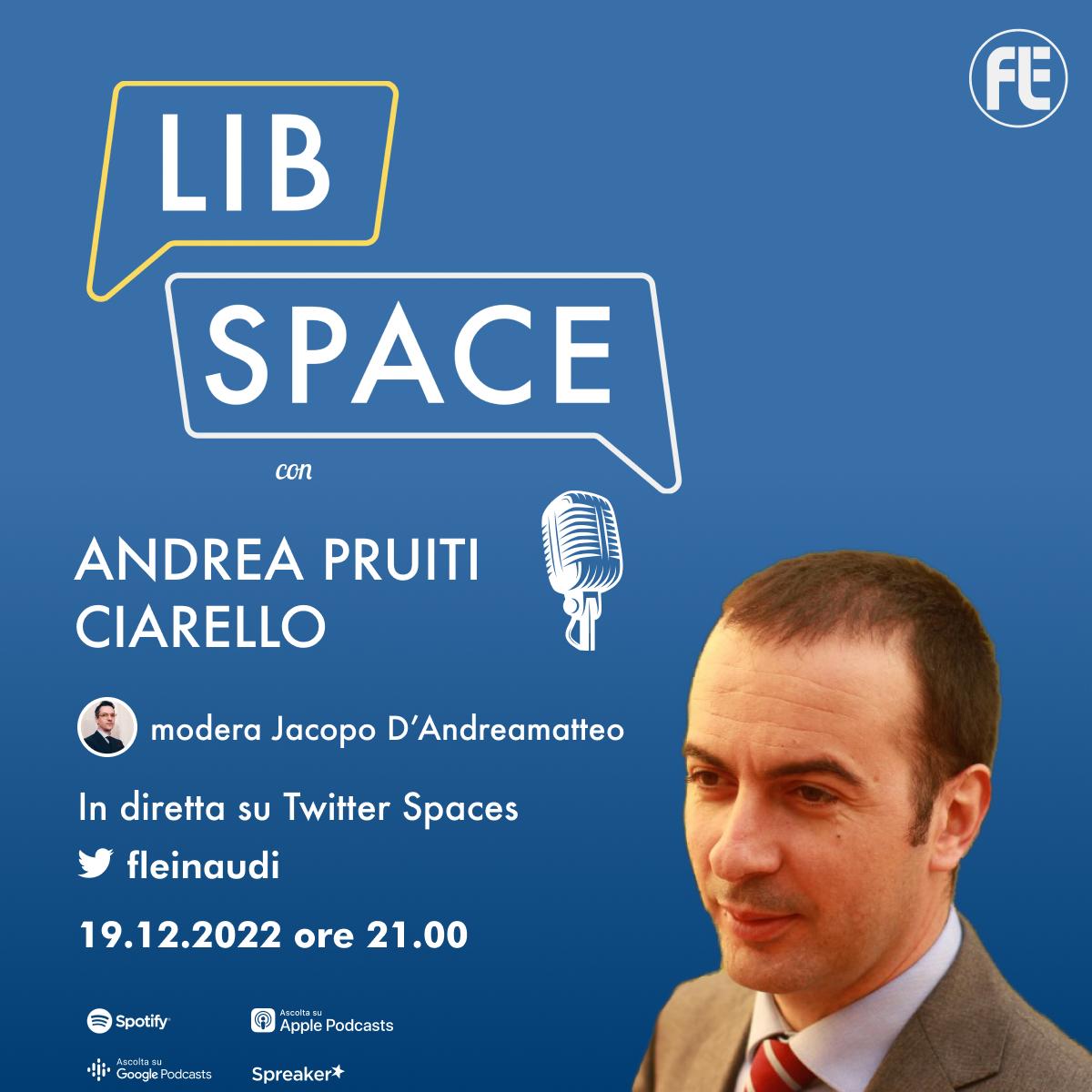 LibSpace con Andrea Pruiti Ciarello