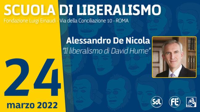 Scuola di Liberalismo 2022 - Alessandro De Nicola “Il liberalismo di David Hume”